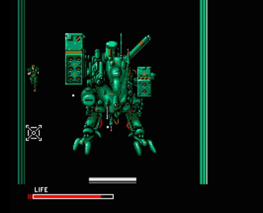 Metal Gear 2 Solid Snake - геймплей игры MSX2